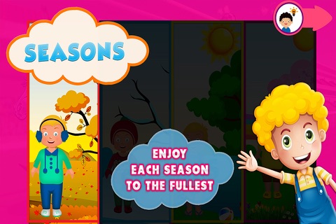 Kids Season Learning-Toddlers Learn Four Seasons with Fun Autumn,Winter,Spring and Summer Activities screenshot 2