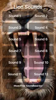 lion sounds iphone screenshot 1