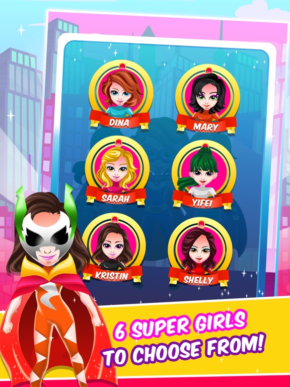 Screenshot #6 pour Superhero Princess Hair Salon - fun nail makeover & make-up spa girl games for kids!