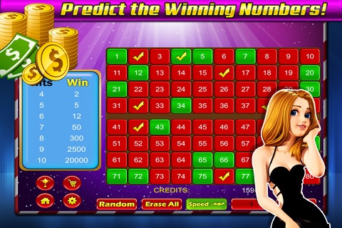 Keno Crystal Ball Casino - Play and Win Big Bonus Daily Free Game Rewards screenshot 2