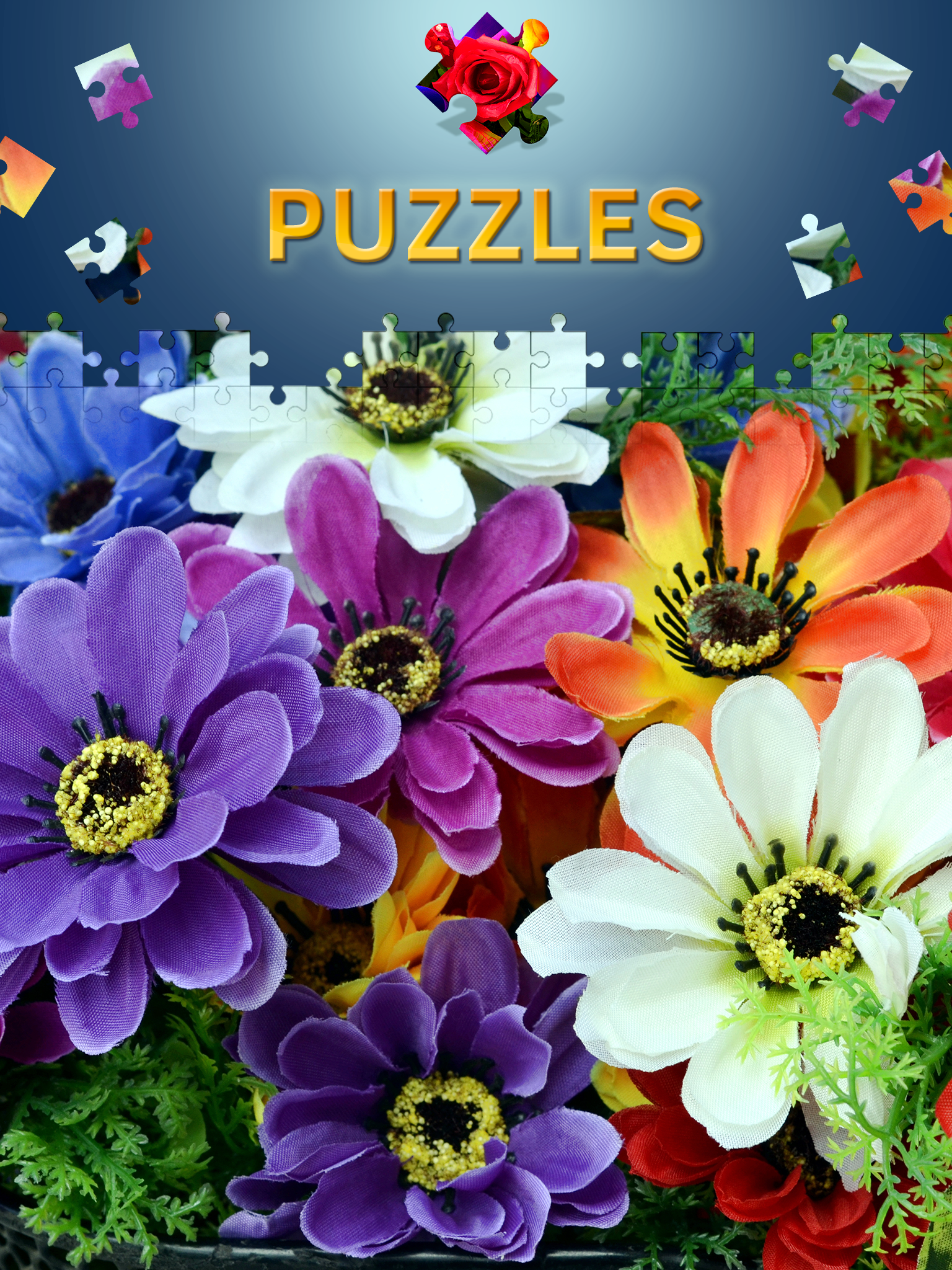 Flowers Jigsaw Puzzles 2017 screenshot 5
