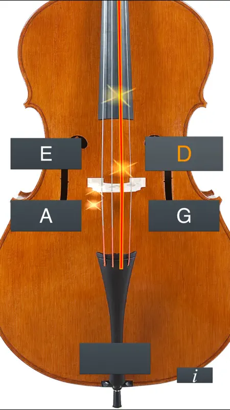 Double Bass Tuner Simple screenshot 5 of 5