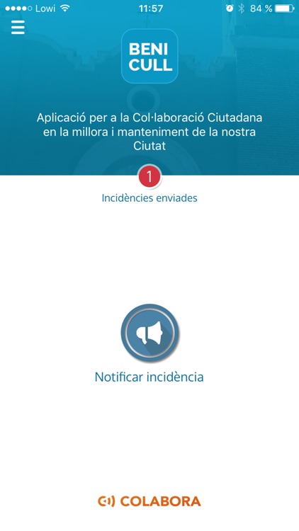 Colabora Benicull - Aplicación de Colaboración Ciudadana del Ayuntamiento de Benicull de Xúquer