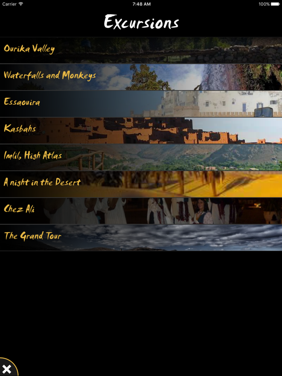 Hip Marrakech iPad screenshot 5 - Travel app