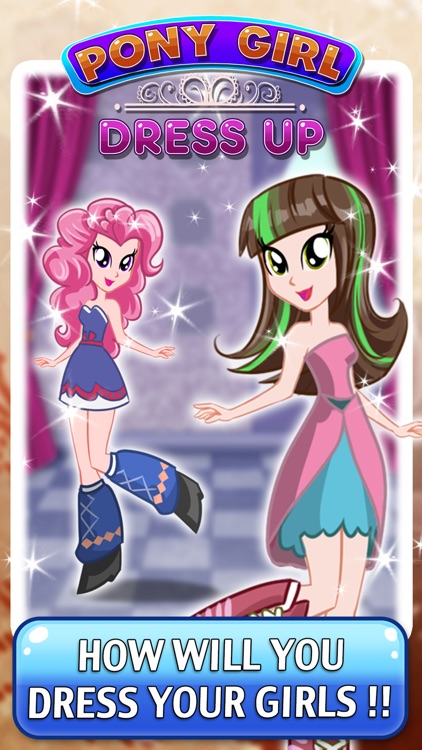 Monster Characters Dress Up Games - My Equestrian little queen pony Edition For Girl screenshot-3