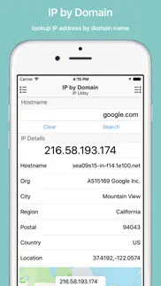 ip utility: track & share ip address iphone screenshot 3