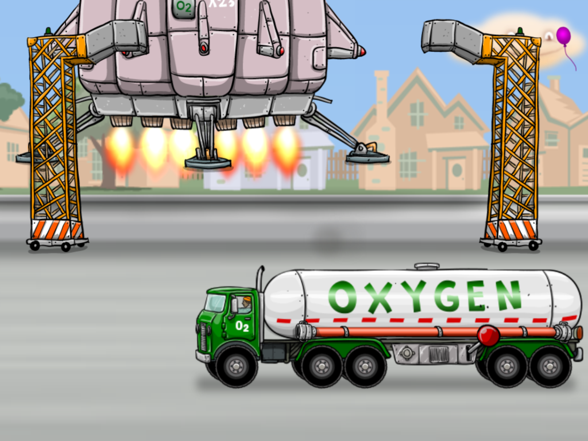 Oxygen Tanker Truck screenshot 7