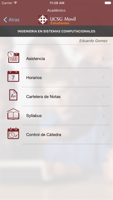 Screenshot #3 pour UCSG Movil