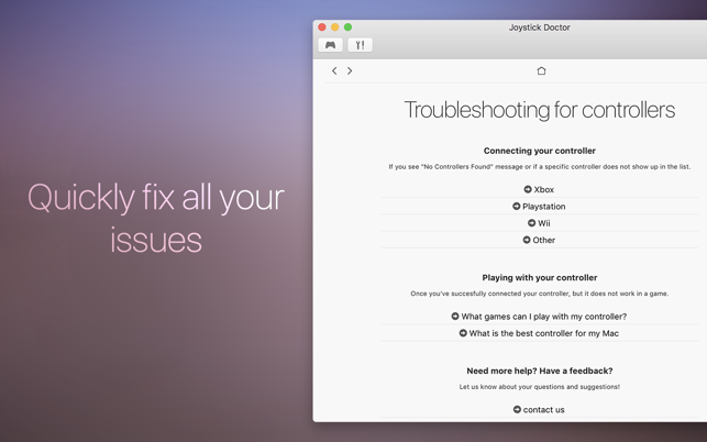 ‎Joystick Doctor Screenshot