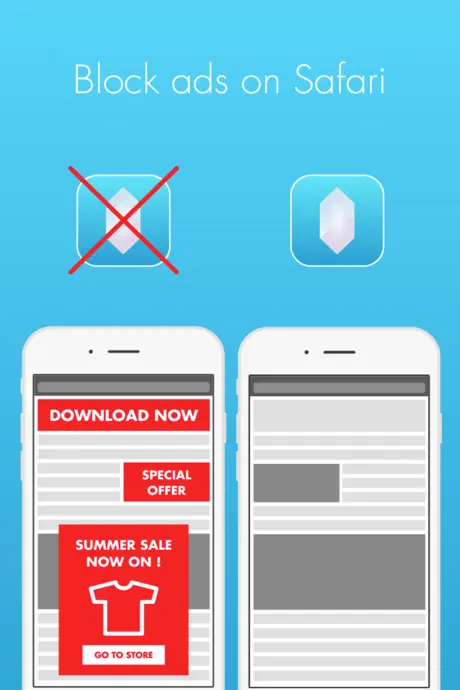 Crystal Adblock – Block unwanted ads!