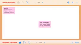envelope maker iphone screenshot 2