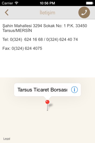 Tarsus Ticaret Borsası screenshot 2