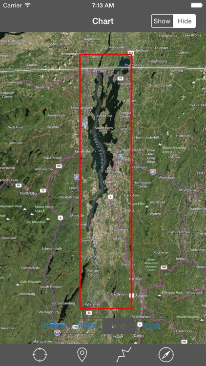 Lake Champlain – Raster Nautical Charts