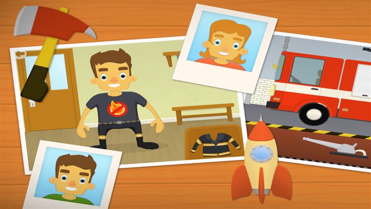 Work Puzzle - 3 in 1 puzzle, dress up and maze game for kids 2 -5 years