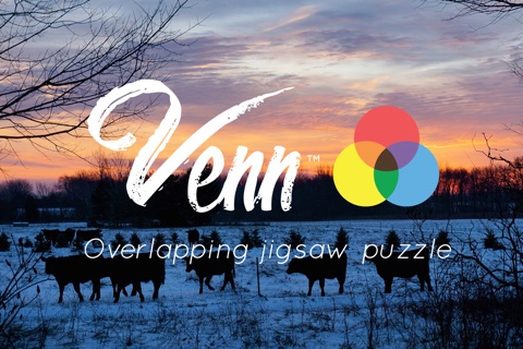 Venn Sunrises: Overlapping Jigsaw Puzzles screenshot 3