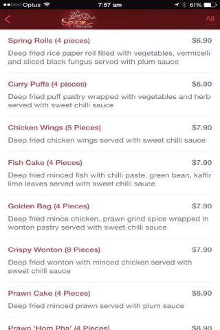 Spice Thai Cuisine screenshot 4