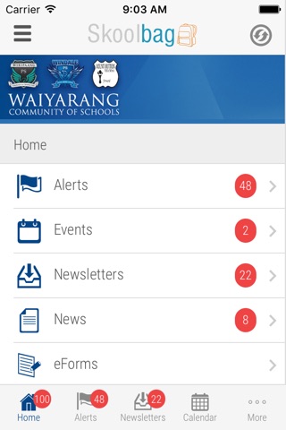 Waiyarang Community of Schools - Skoolbag screenshot 2