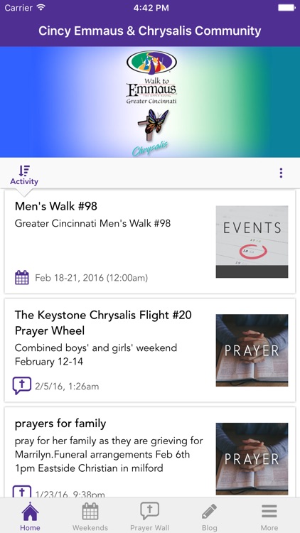 Cincinnati Emmaus & Chrysalis