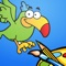 This app will let you have fun coloring many bird pictures