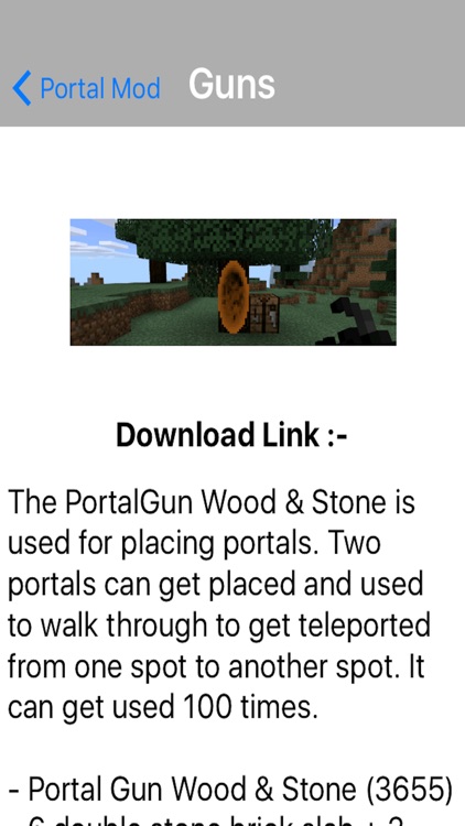 Gravity Gun Featuring Portal For Minecraft Edition