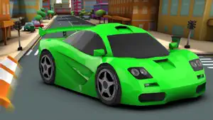 3D Street Race Extreme Car Traffic Highway Road Racer Free Game screenshot #1 for iPhone