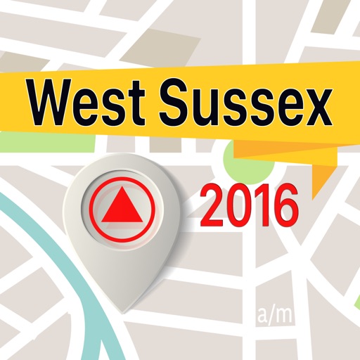 West Sussex Offline Map Navigator and Guide icon