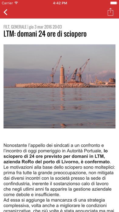 Screenshot #2 pour CGIL Provincia Di Livorno