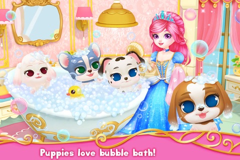 Princess Pet Palace: Royal Puppy - Pet Care, Play & Dress Up screenshot 2