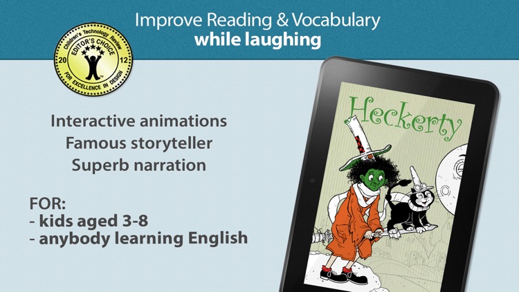 Heckerty’s Halloween — a funny interactive family storybook for learning to read (#6 in the Heckerty Story Series) screenshot-0