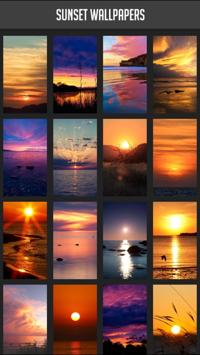 Screenshot #1 pour Sunset Wallpapers
