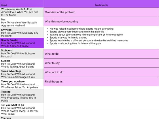 Screenshot #5 pour Practical Therapist II: Why Husbands Do What They Do and What to Do When They Do It