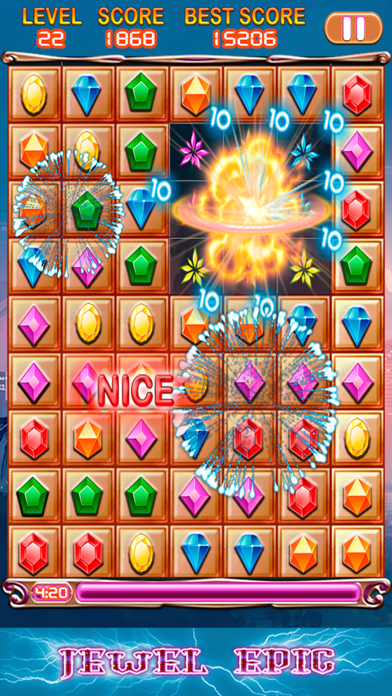 Screenshot #2 pour Jewels Star Classic