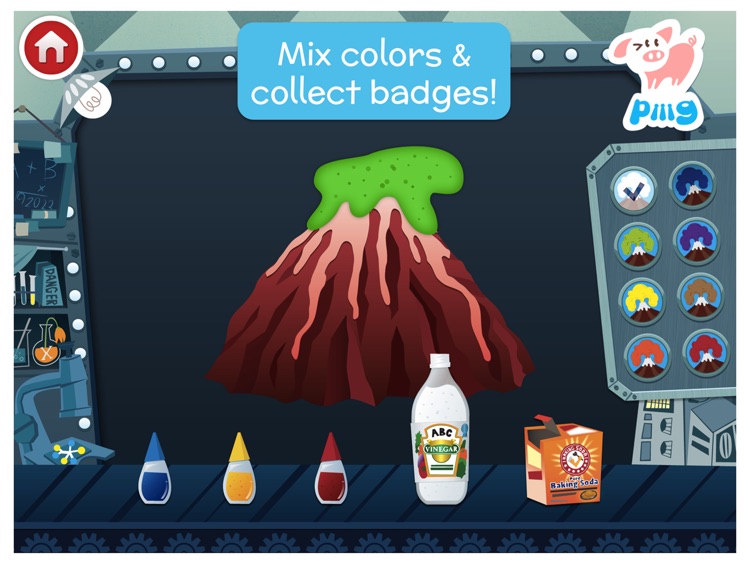 Piiig Labs: Science Experiments for Kids screenshot-0