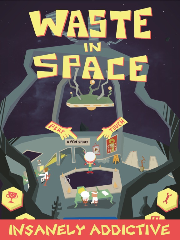 Screenshot #4 pour Waste in Space - Endless Arcade Shooter