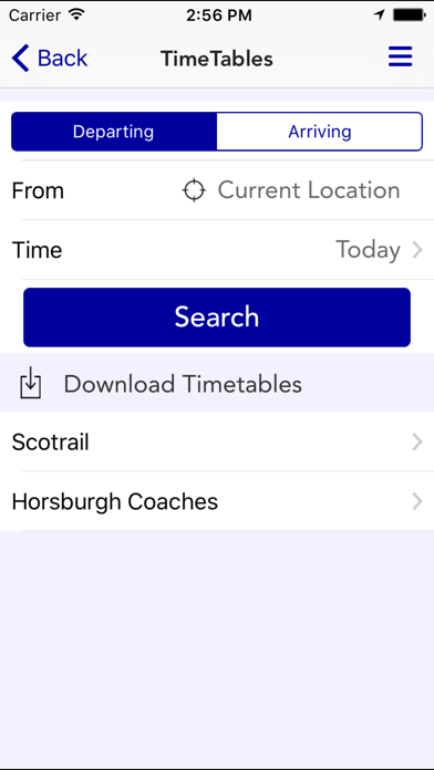 App screenshot