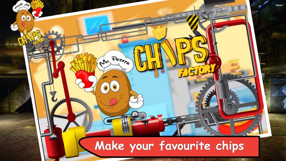 Potato Chips Factory Simulator - Make tasty spud fries in the factory kitchen - 1.0.3 - (iOS)