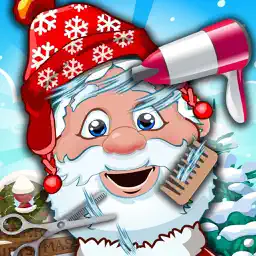 Santa's Makeover Hair Salon - pet christmas nail spa games! app icon