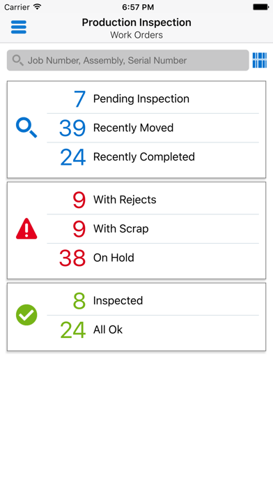 Screenshot #1 pour Discrete Quality Manager for EBS