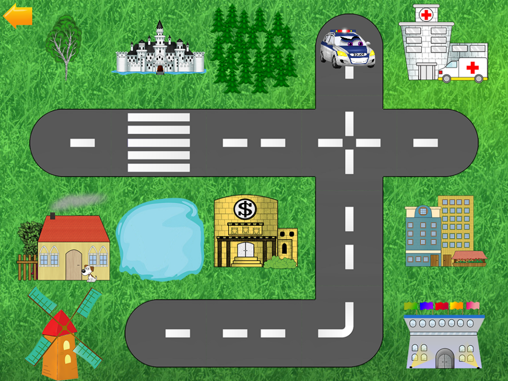 Cars City Builder - funny free educational shape matching game for kids, boys, toddlers and preschool