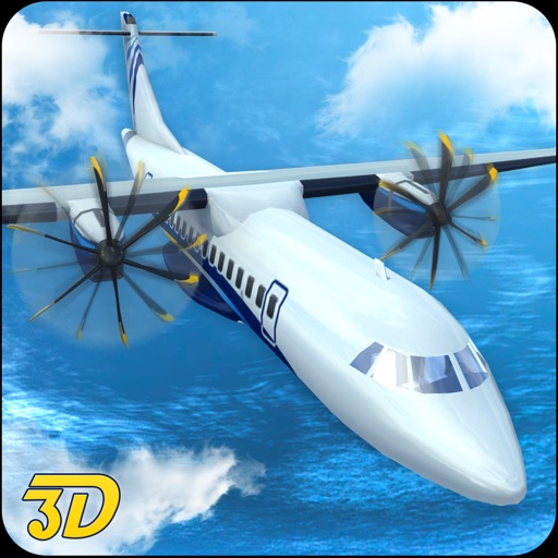 Airplane Flight Simulator 3D –Real Cessna Airplanes Pilot Simulation Game icon