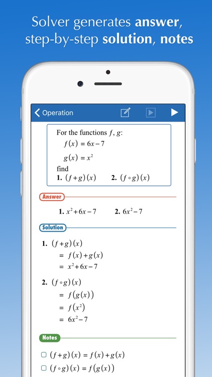 FX Math Solver