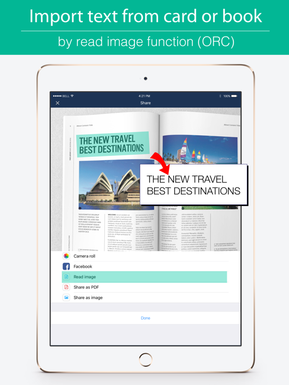 Screenshot #5 pour Biz Cards Scannable - Business Card Scanner Free & Receipt Organizer, Carnet de note + OCR Scanning
