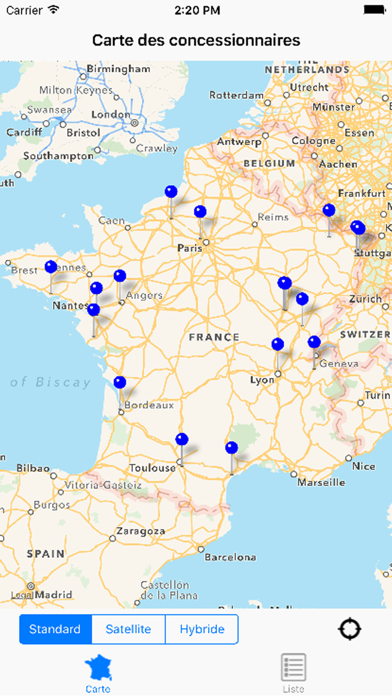 carte EUROMAT app screenshot