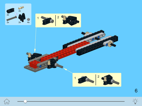 Screenshot #6 pour Roadster Mk 2 for LEGO Creator 7347+31003 Sets - Building Instructions