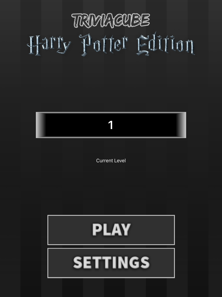 TriviaCube: Trivia Game for Harry Potter
