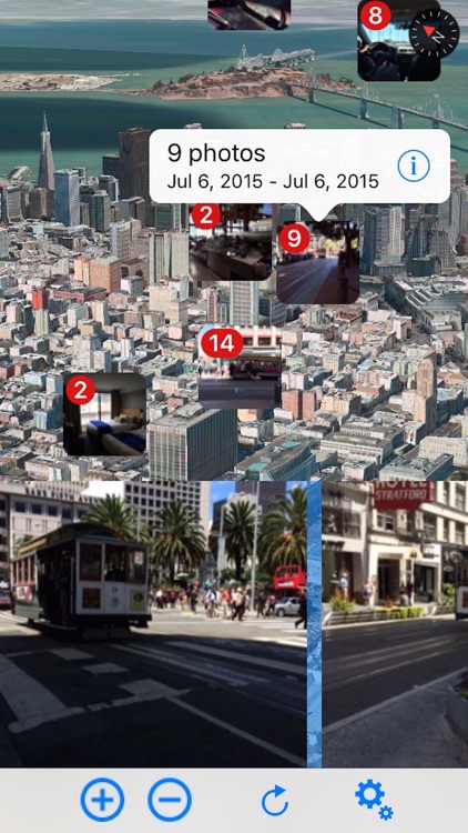 Photo Map 3D Free - 3D Cities View screenshot-3