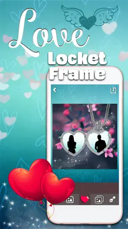 Game screenshot Locket Frames for Love Pics – Filter Your Romantic Photos and Add Sweet Stickers on Virtual Jewelry mod apk