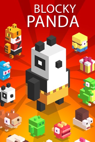 Blocky Panda - Don't Tap Wrong Tiles 3のおすすめ画像1