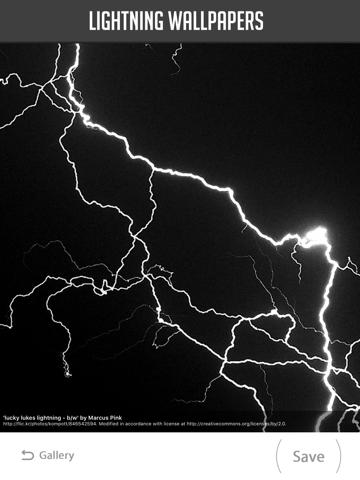 Screenshot #5 pour Lightning Wallpapers