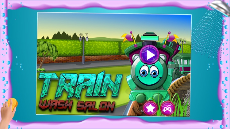 Train Wash Salon – Cleanup & fix rusty & messy locomotive in this washing game